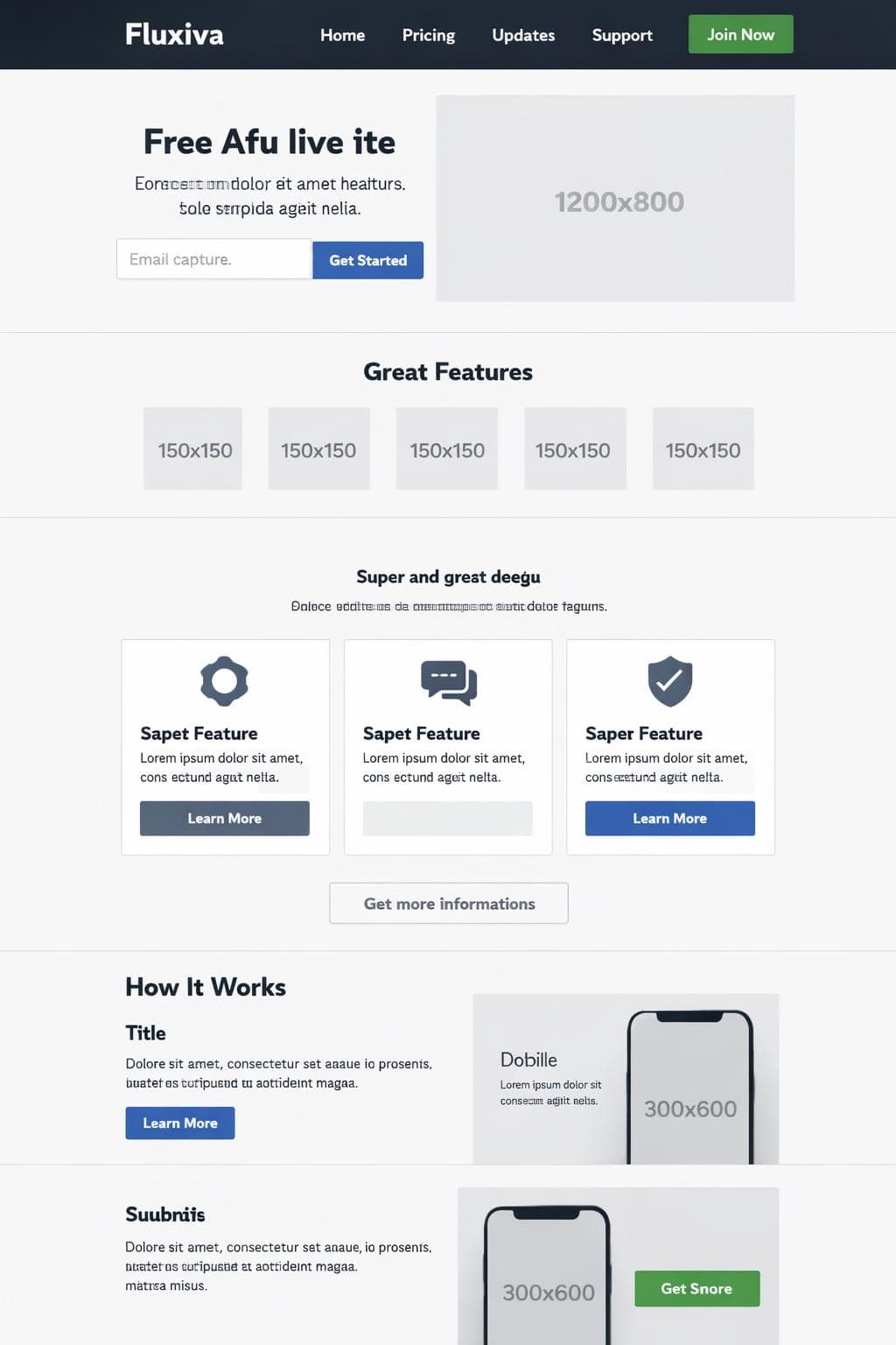 Fluxiva Community — vista previa del theme