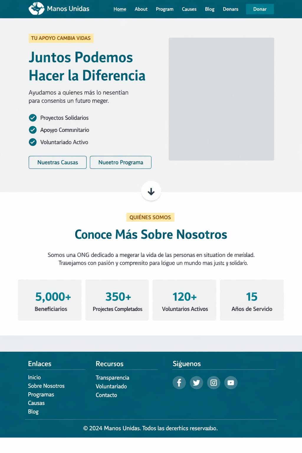 Formación Marea — vista previa del theme