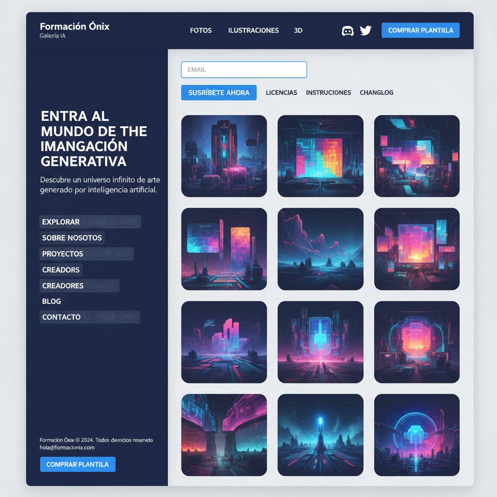 Formación Ónix — vista previa del theme
