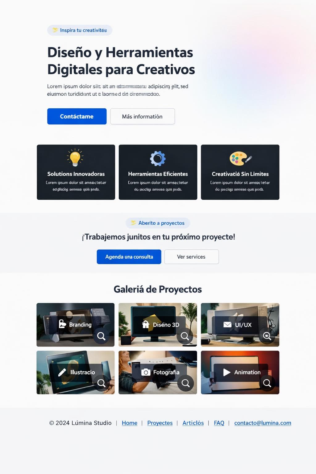 Formación Topacio — vista previa del theme