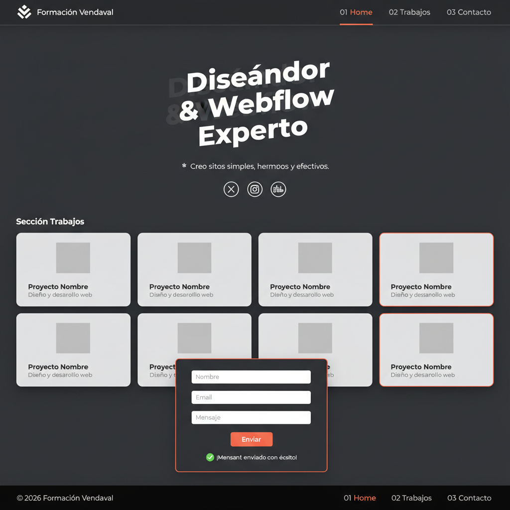 Formación Vendaval — vista previa del theme