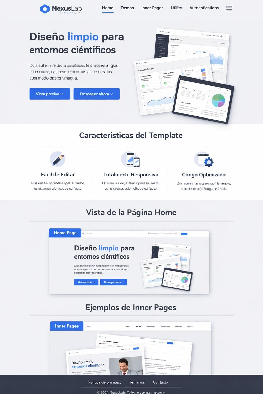 Glow Puerto — vista previa del theme