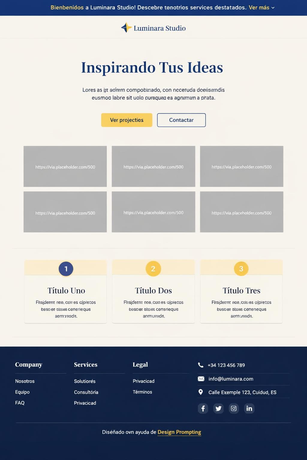 Growth Titan — vista previa del theme