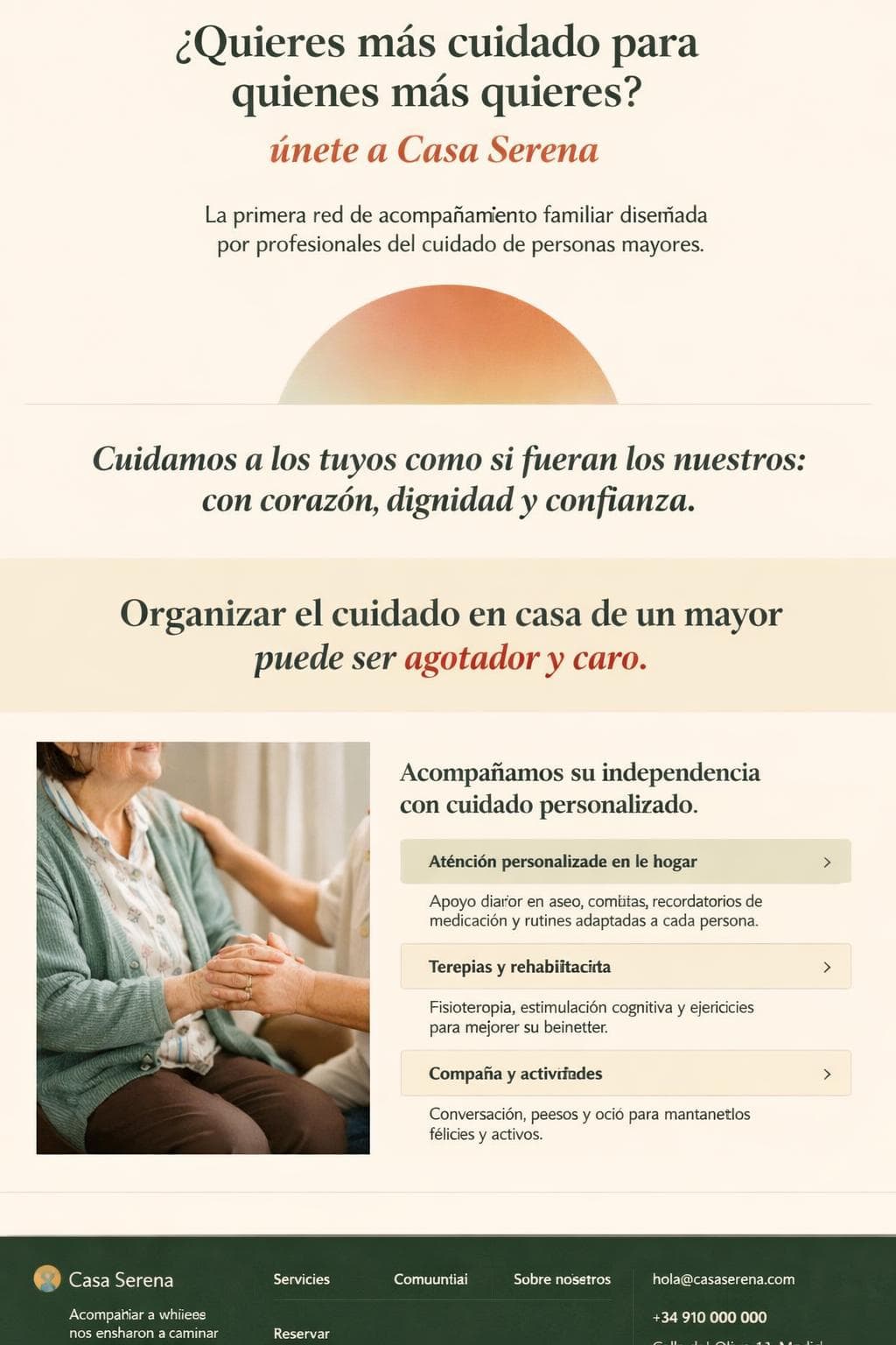 Hogar Vega — vista previa del theme