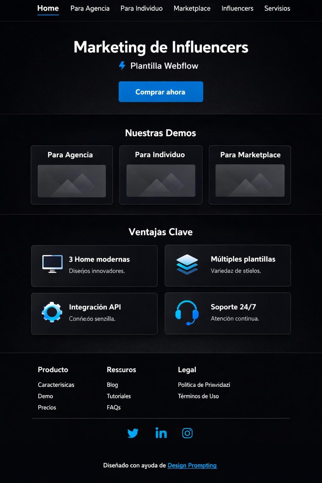 ImpulsoDigital — vista previa del theme