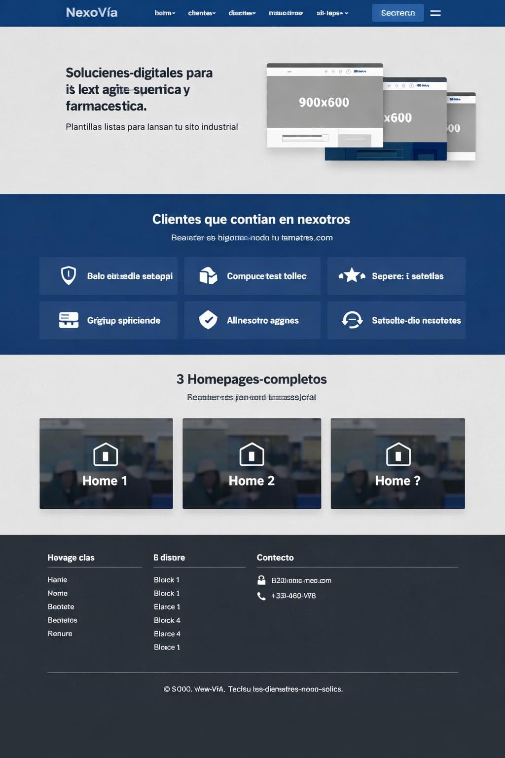 Ingenieria Aurora — vista previa del theme