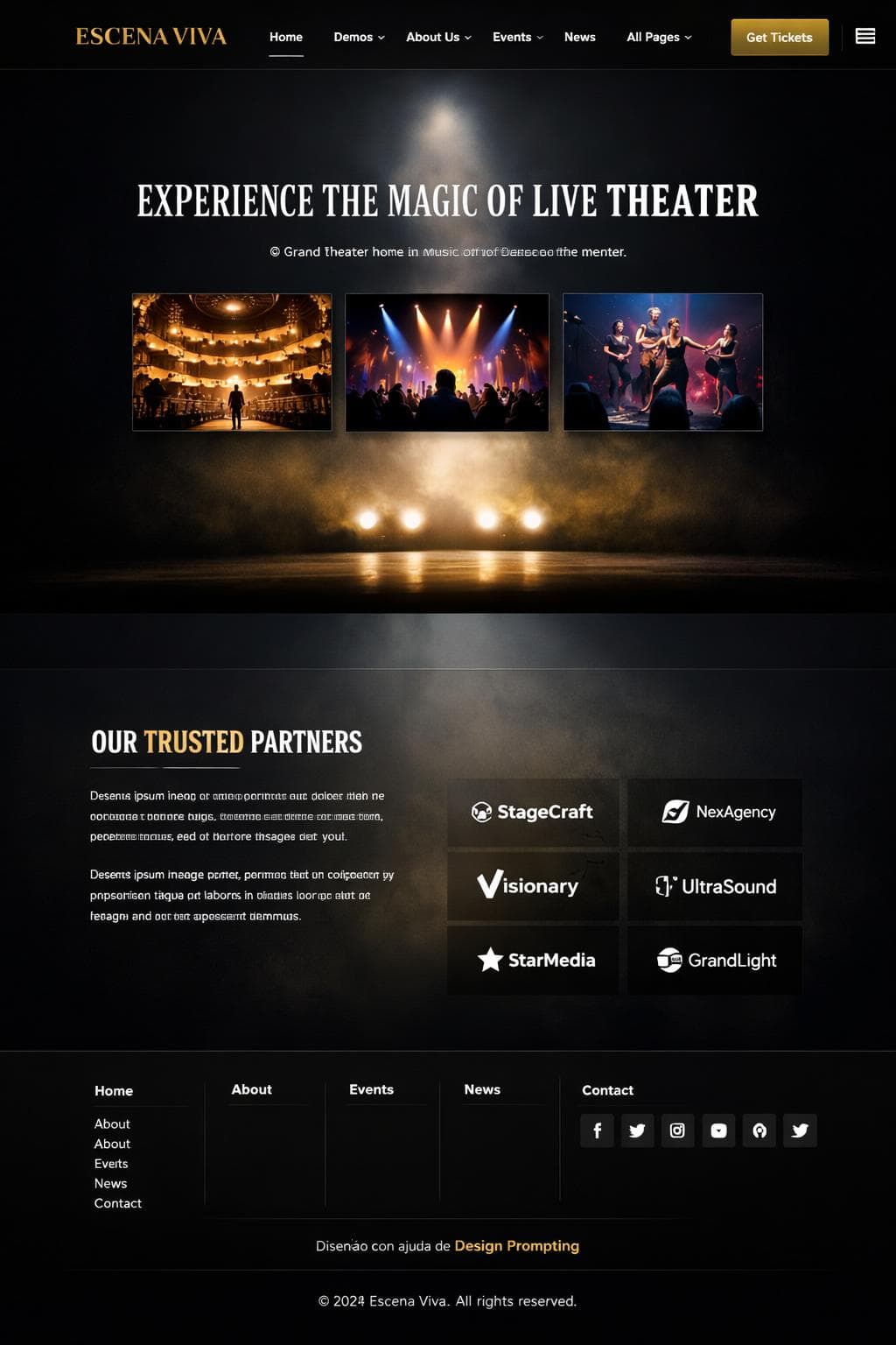 Instituto Boreal — vista previa del theme