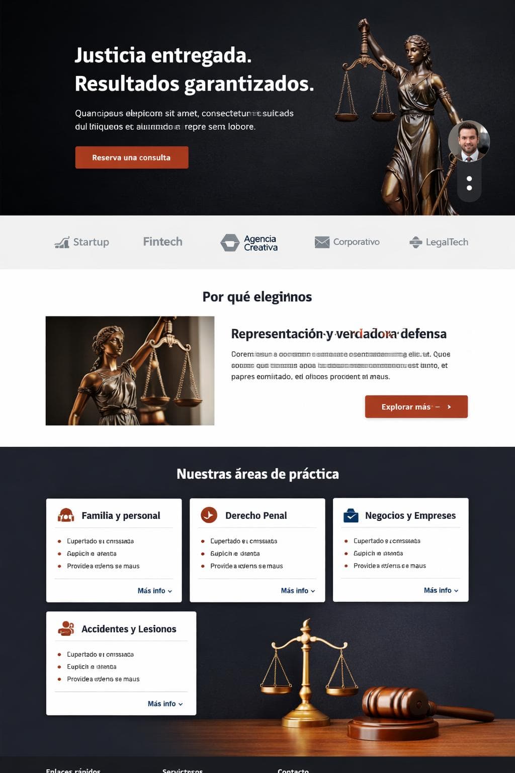 Lexora Consulting — vista previa del theme