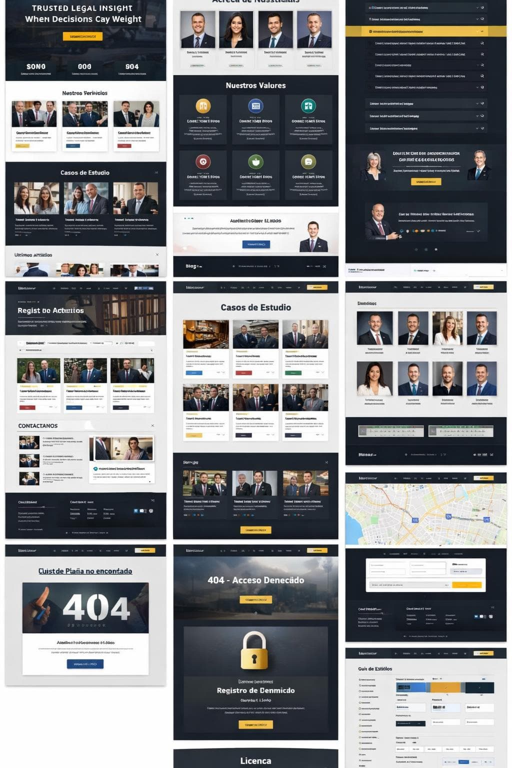 Lexoria Abogados — vista previa del theme