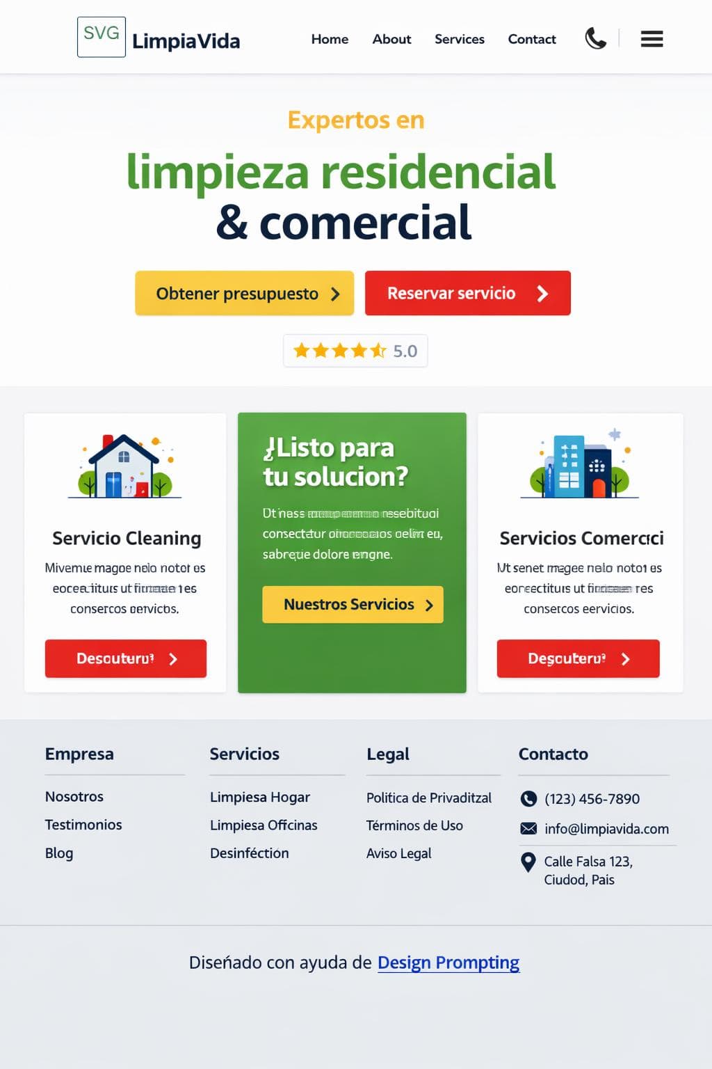 LimpiaVida — vista previa del theme