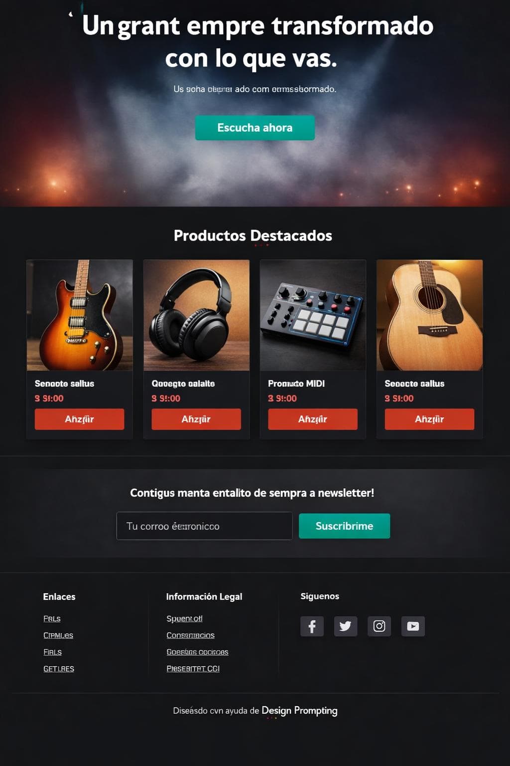 Lira Nova — vista previa del theme