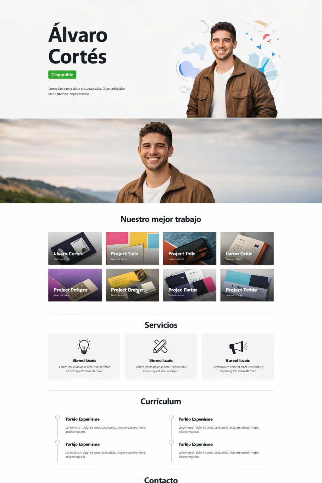 Lúcido Studio — vista previa del theme