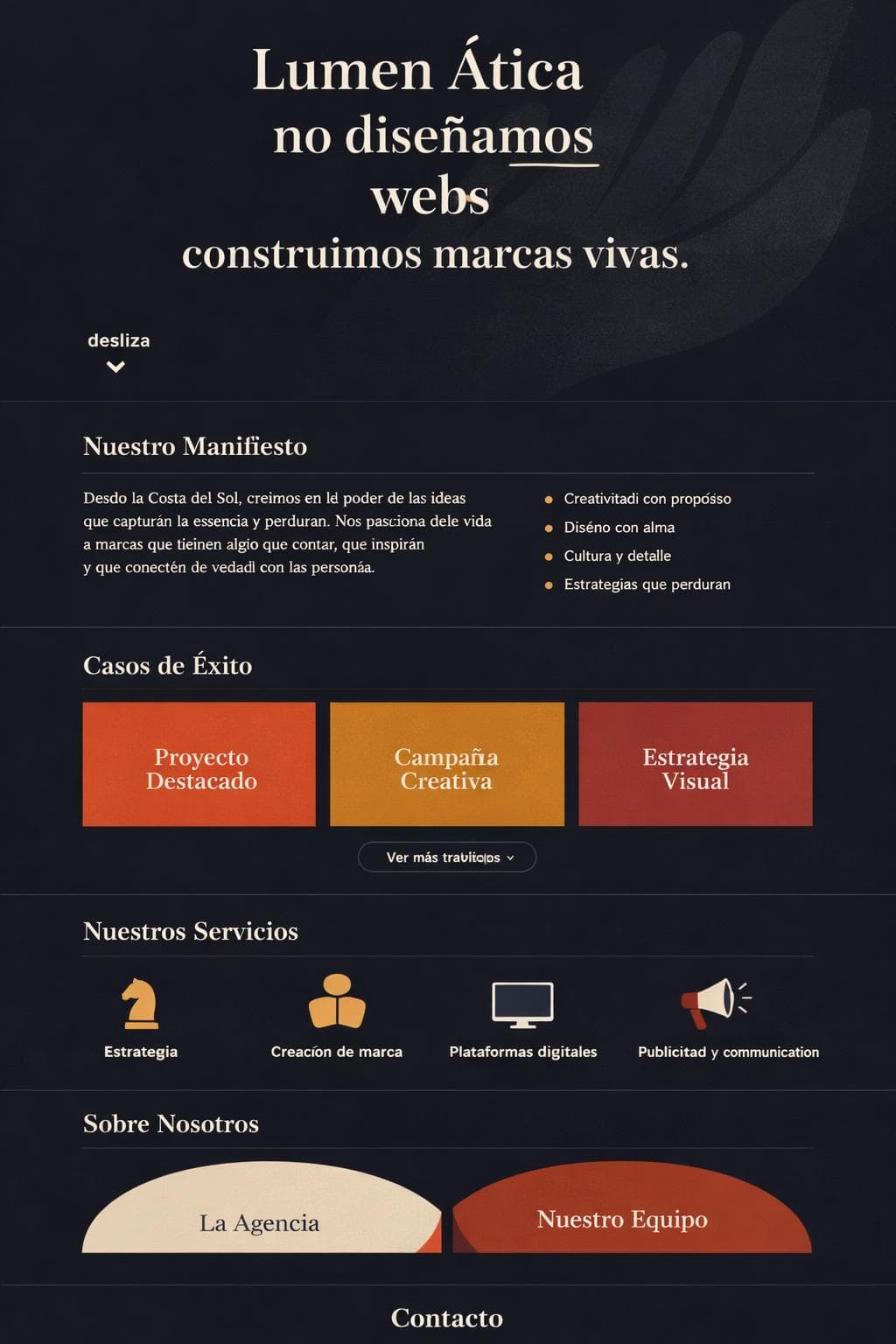 Lumen Ática — vista previa del theme