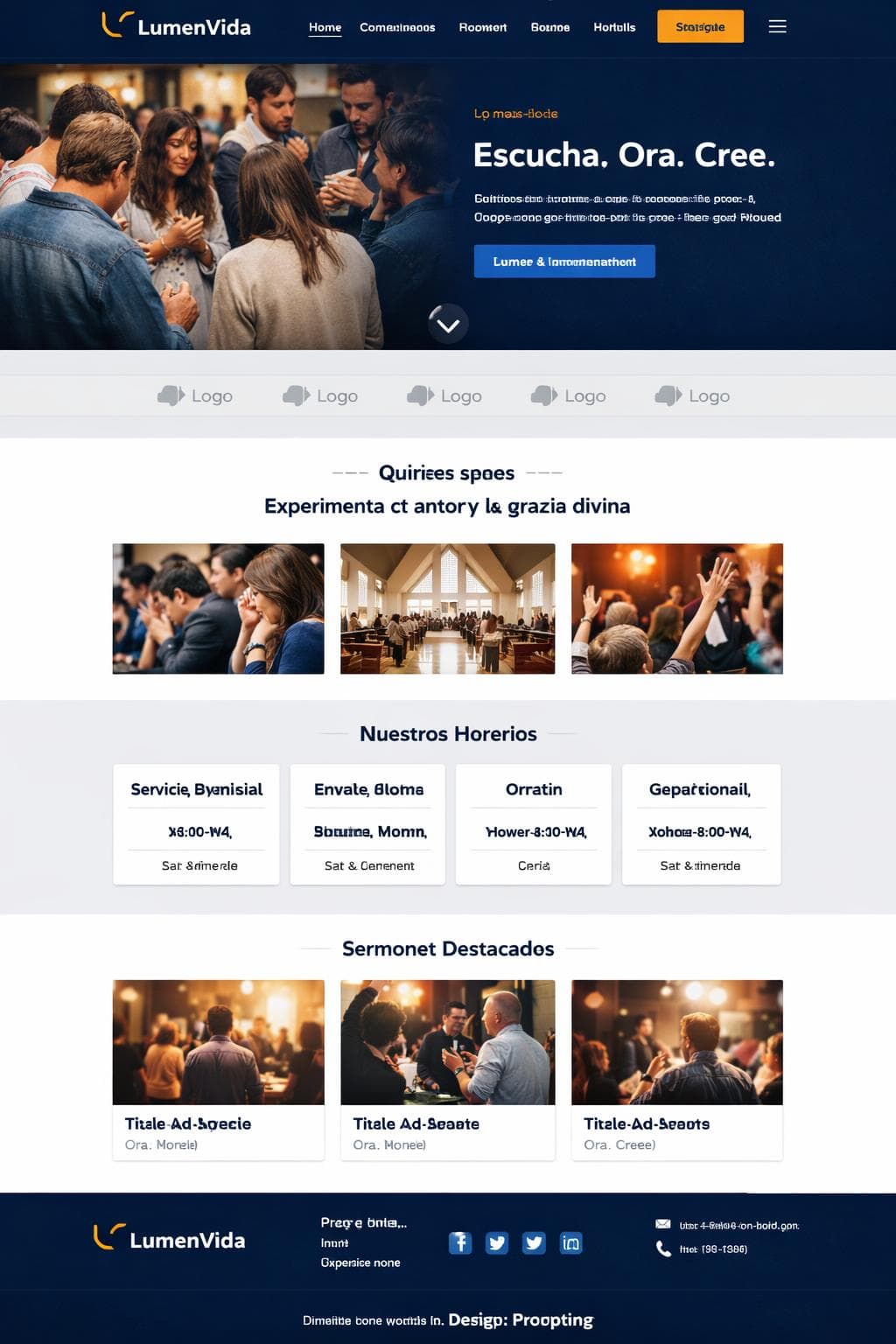 LumenVida — vista previa del theme