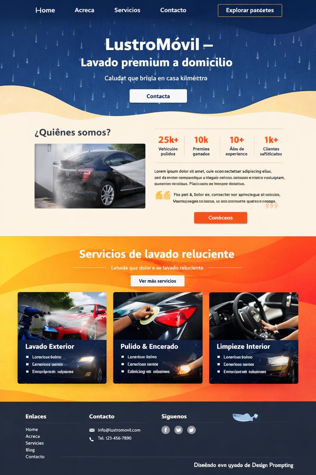 LustroM&oacute;vil &mdash; vista previa del theme