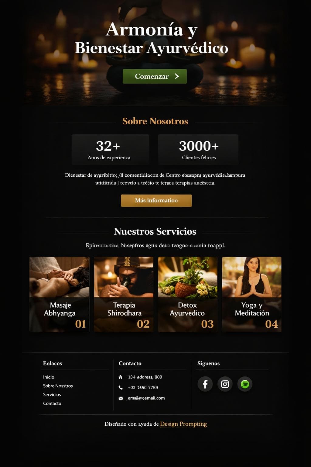 LuzVital — vista previa del theme