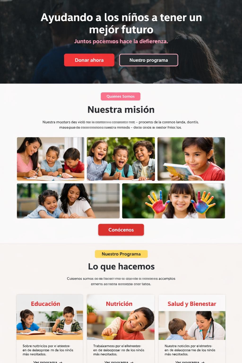 ManosAmigas &mdash; vista previa del theme