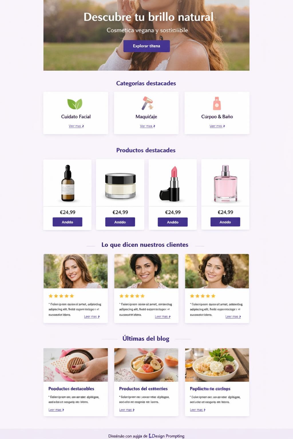 Market Andina — vista previa del theme