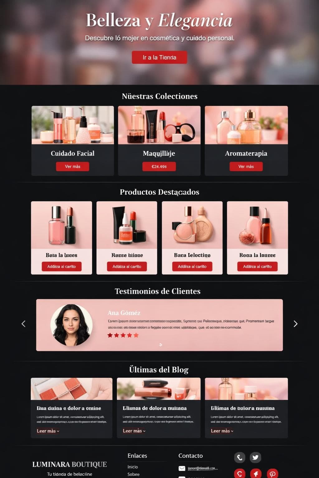 Market Ónix — vista previa del theme