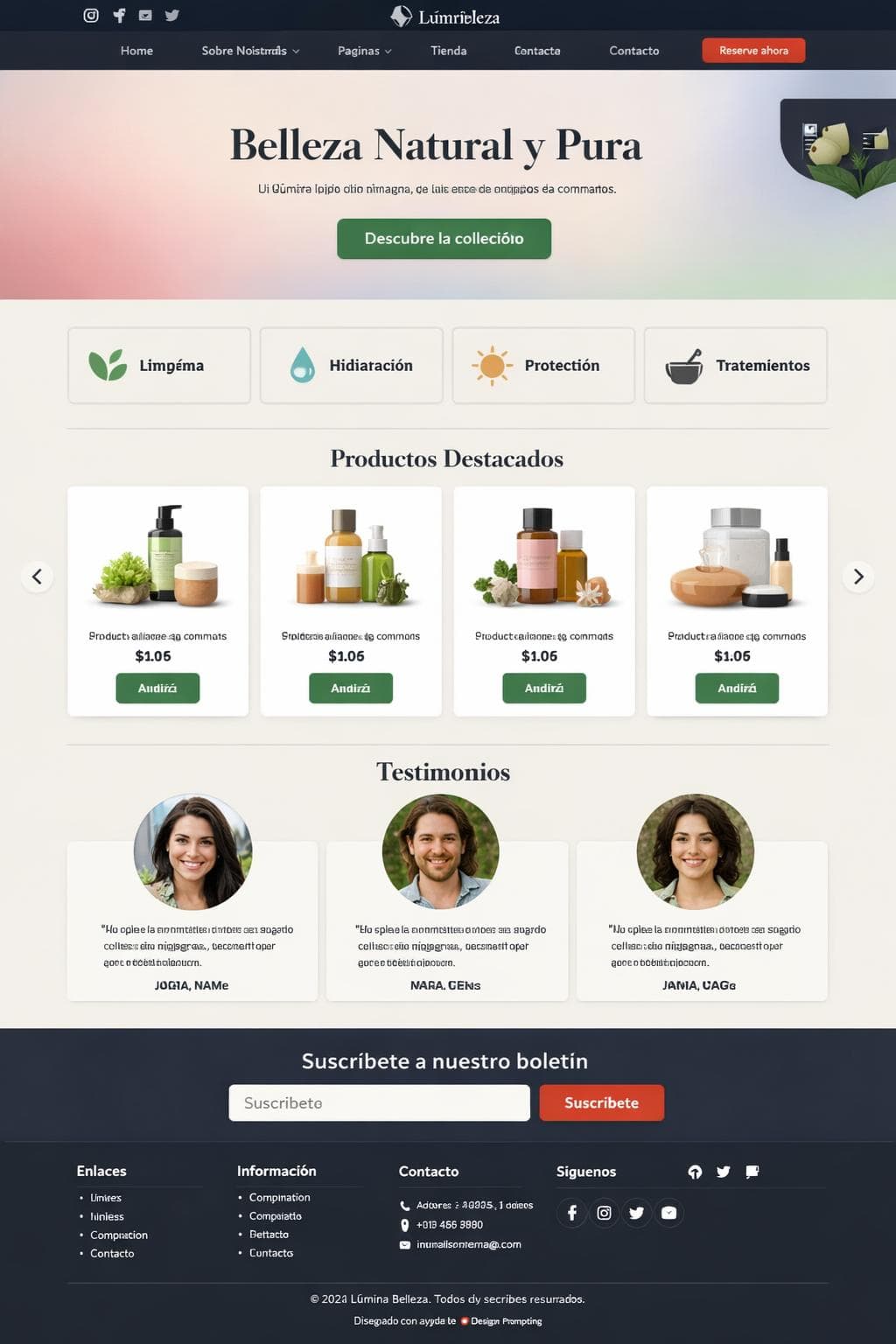 Market Polar — vista previa del theme