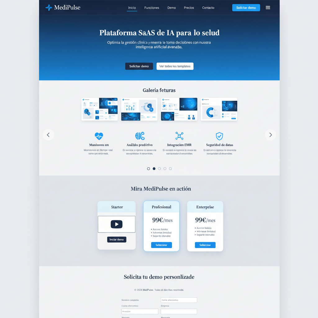 MediPulse &mdash; vista previa del theme