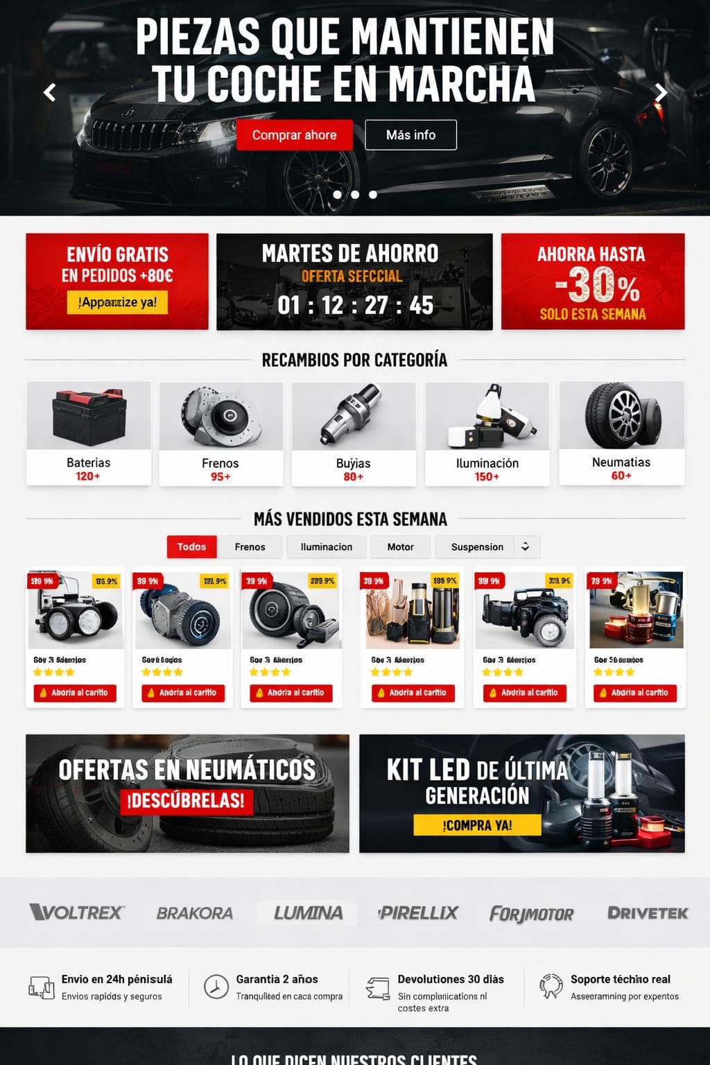 MotorForja — vista previa del theme