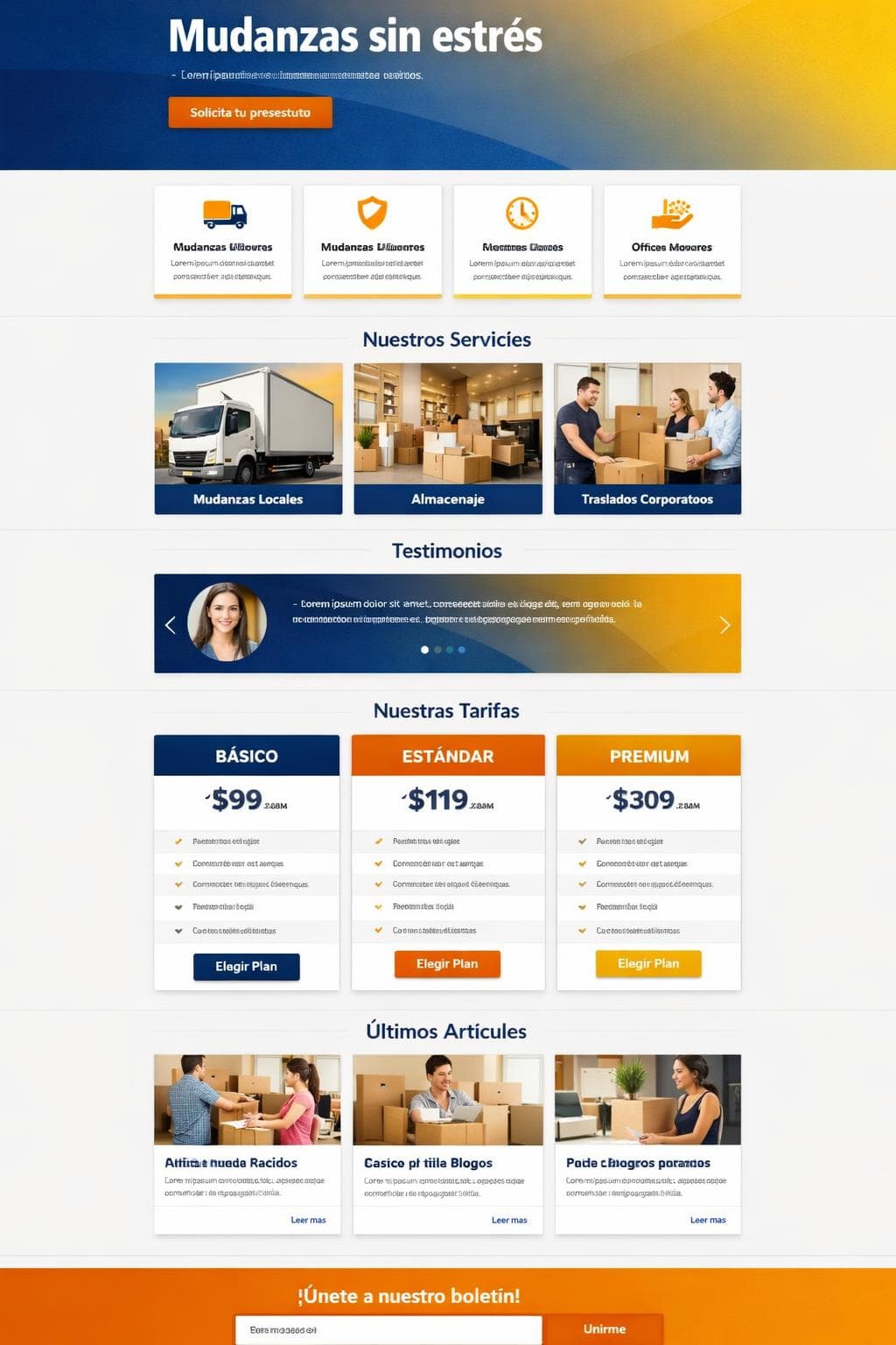 Movenda &mdash; vista previa del theme