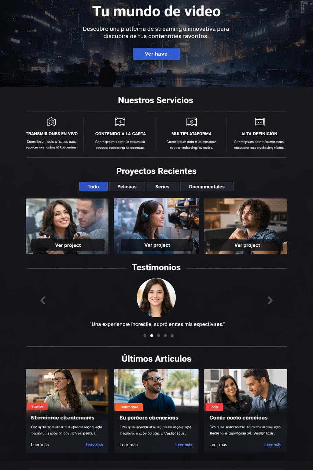 NebulaStream &mdash; vista previa del theme