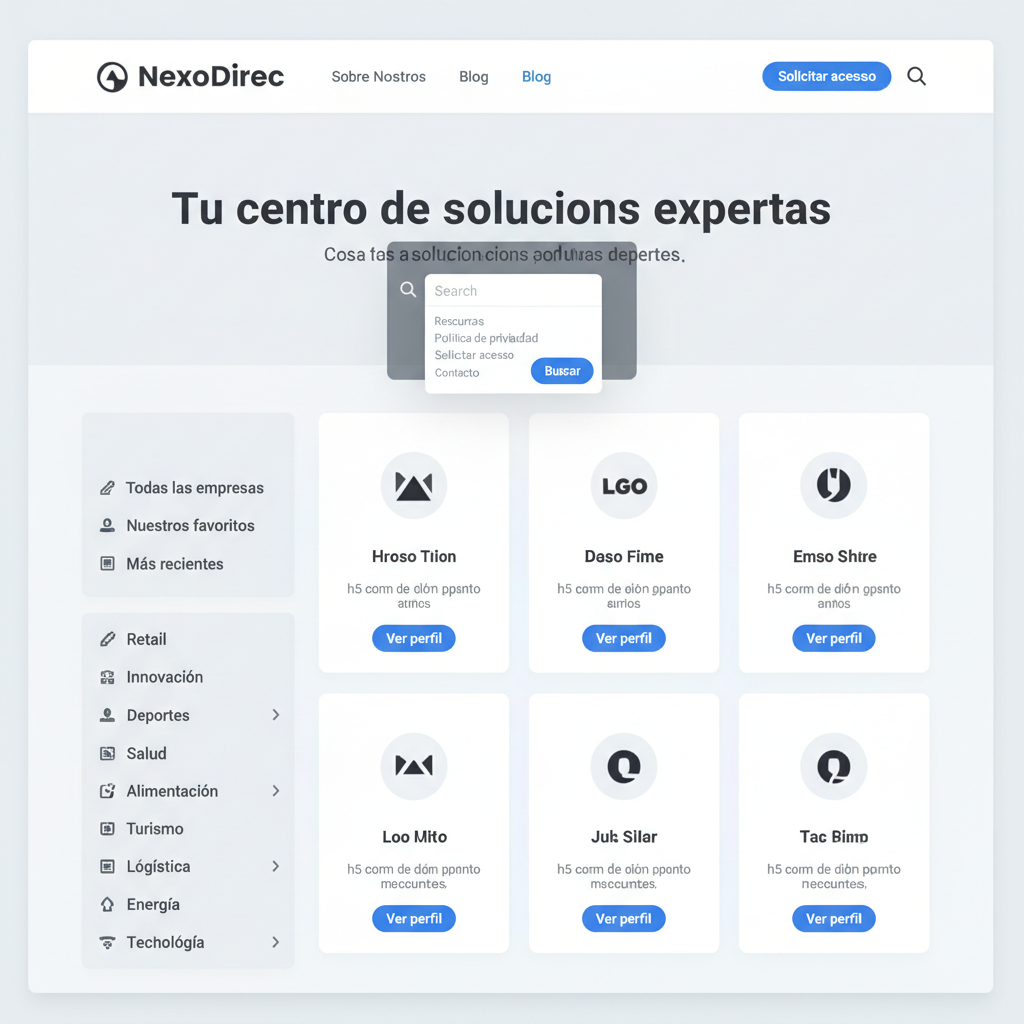 NexoDirec &mdash; vista previa del theme