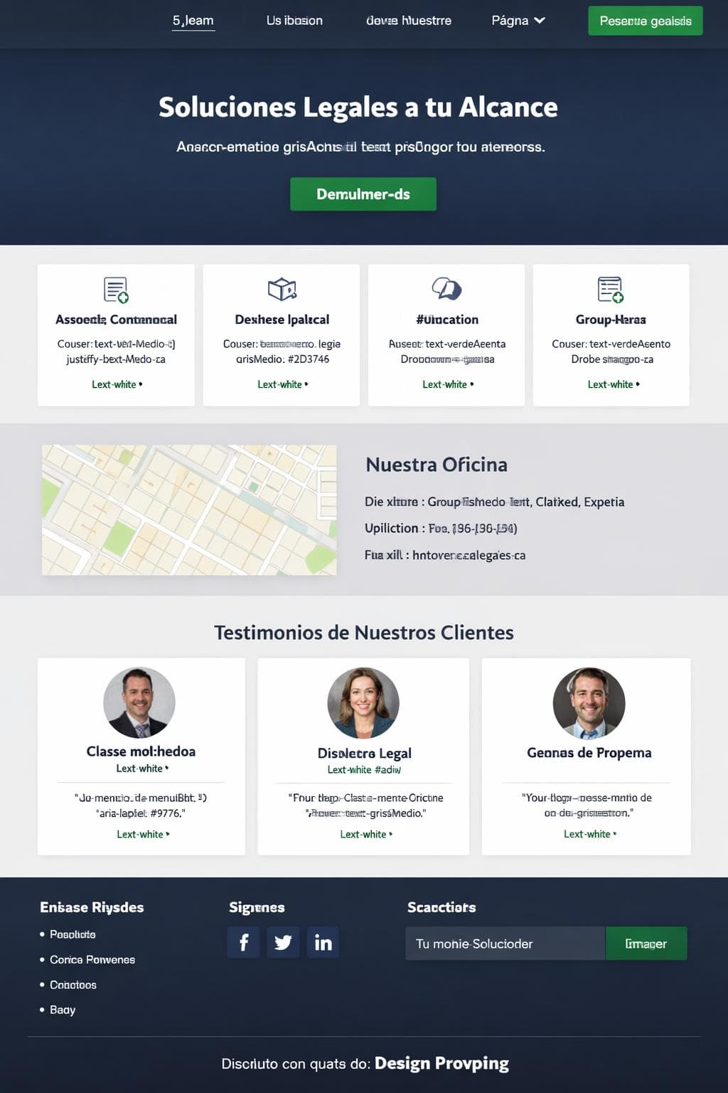 Nexus Legalis — vista previa del theme