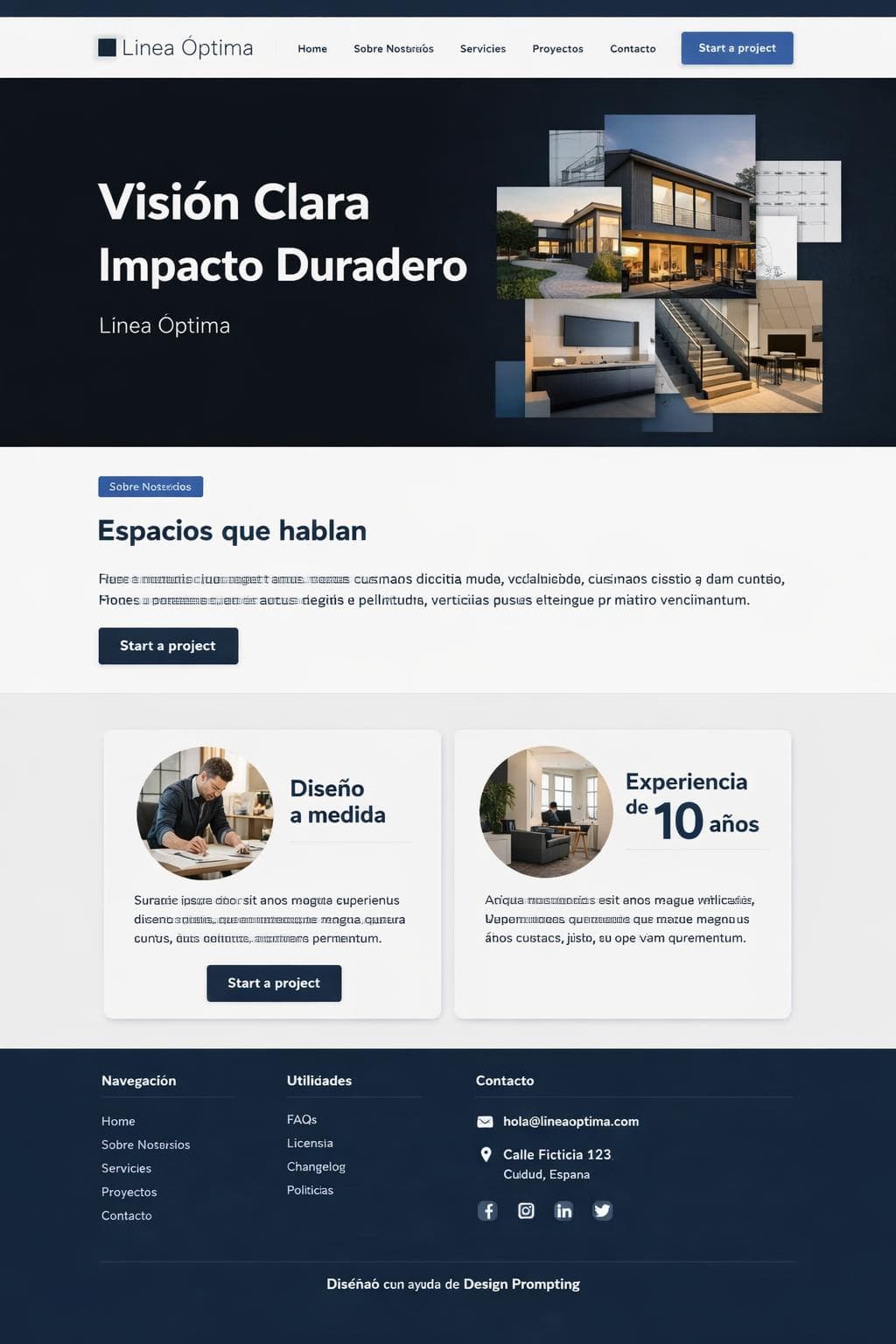 Obra Lira — vista previa del theme