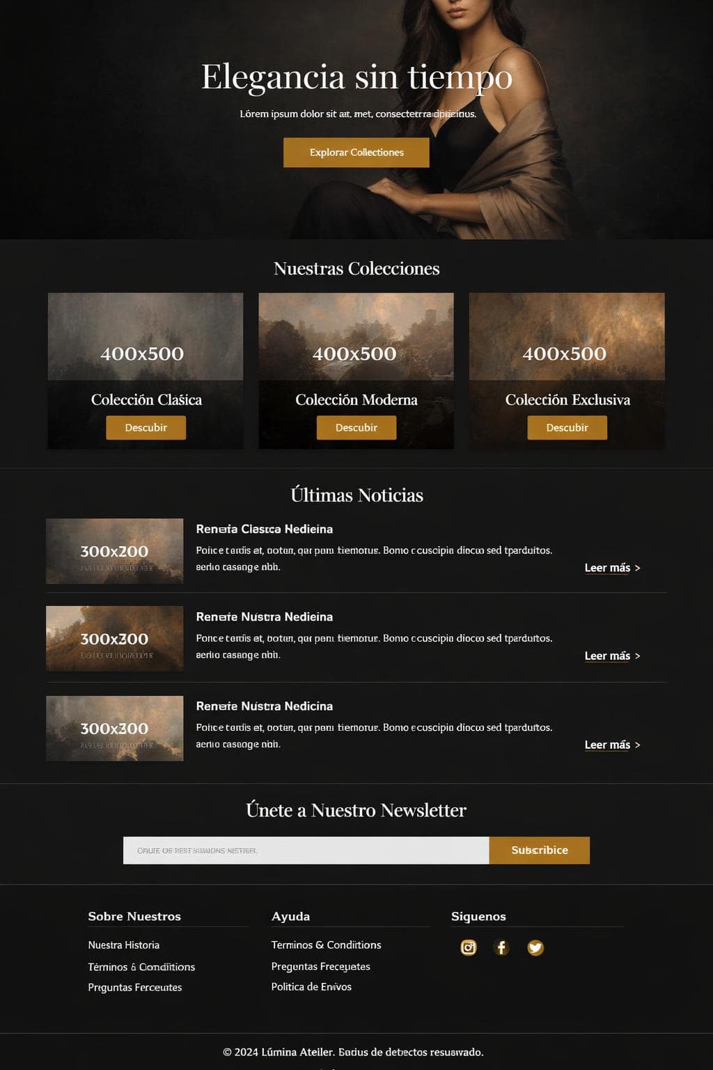 Prenda Zenit — vista previa del theme