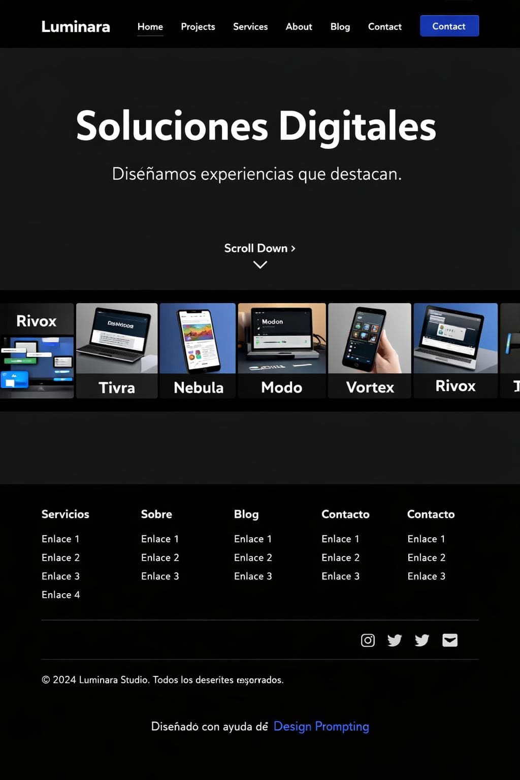 Revista Lira — vista previa del theme