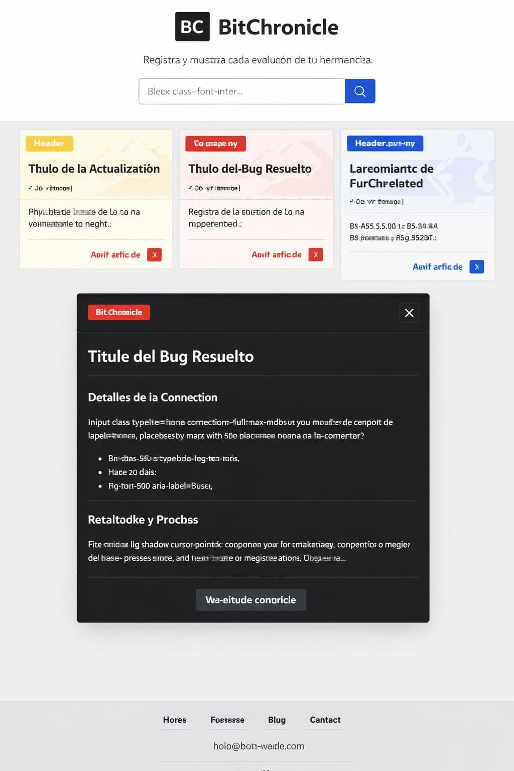 Saas Aurora &mdash; vista previa del theme
