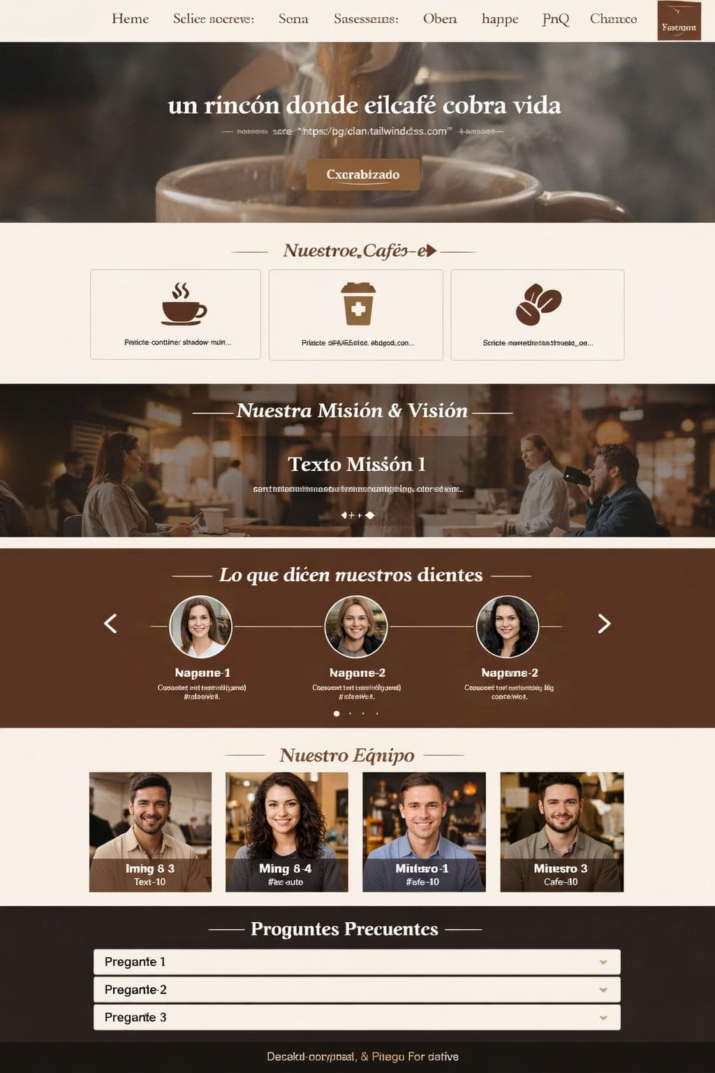 Sabor Aurora — vista previa del theme