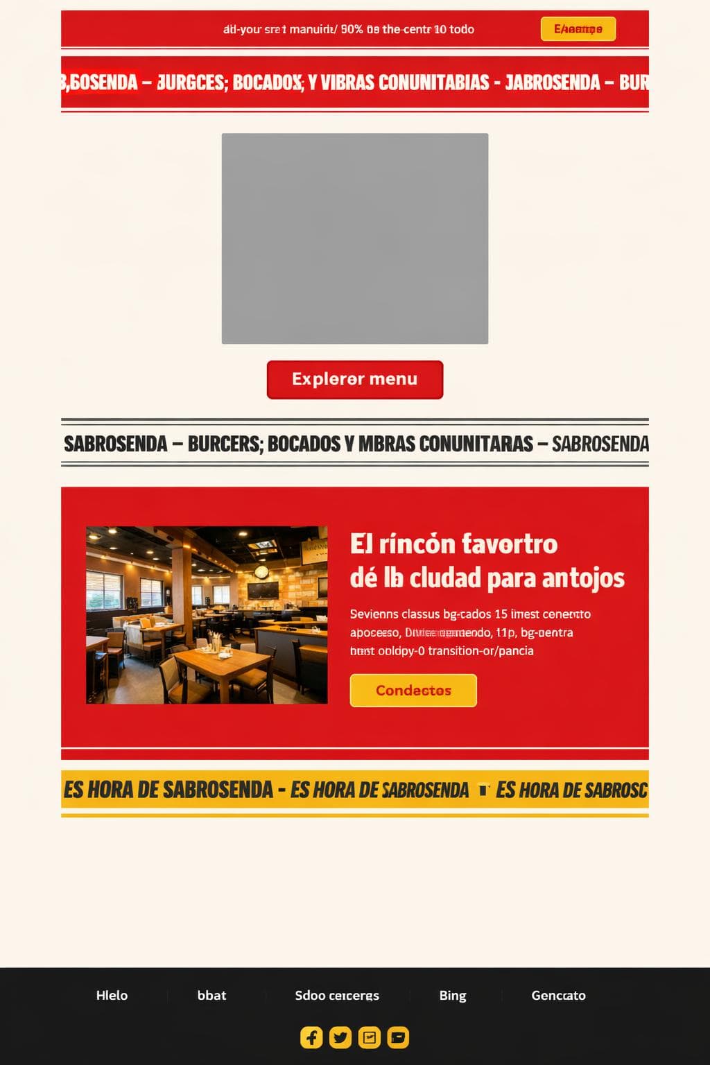 SabroSenda — vista previa del theme