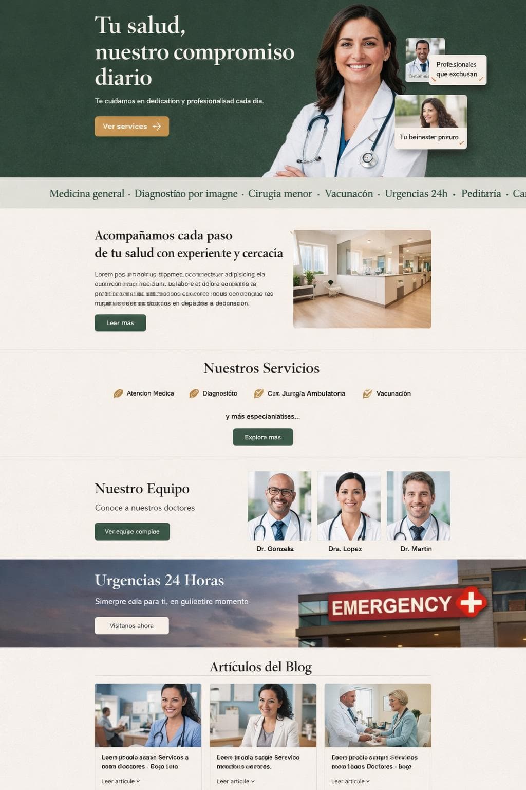 Salud Atlas &mdash; vista previa del theme