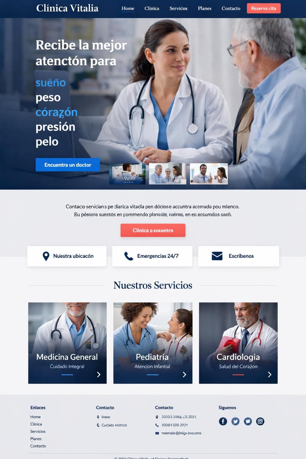 Salud Zenit &mdash; vista previa del theme