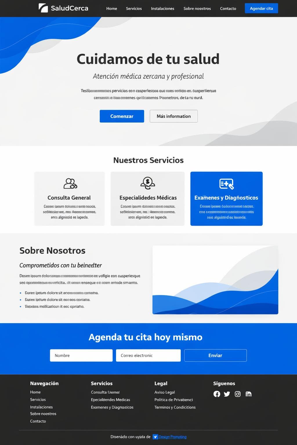 SaludCerca &mdash; vista previa del theme