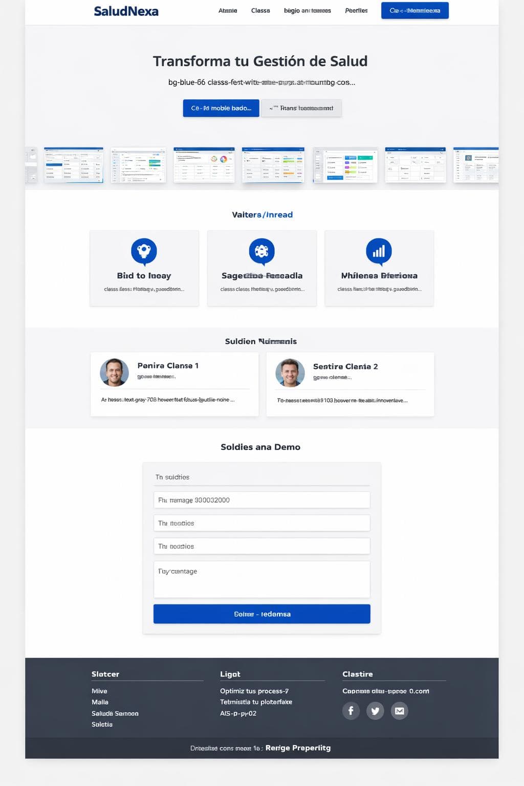 SaludNexa — vista previa del theme