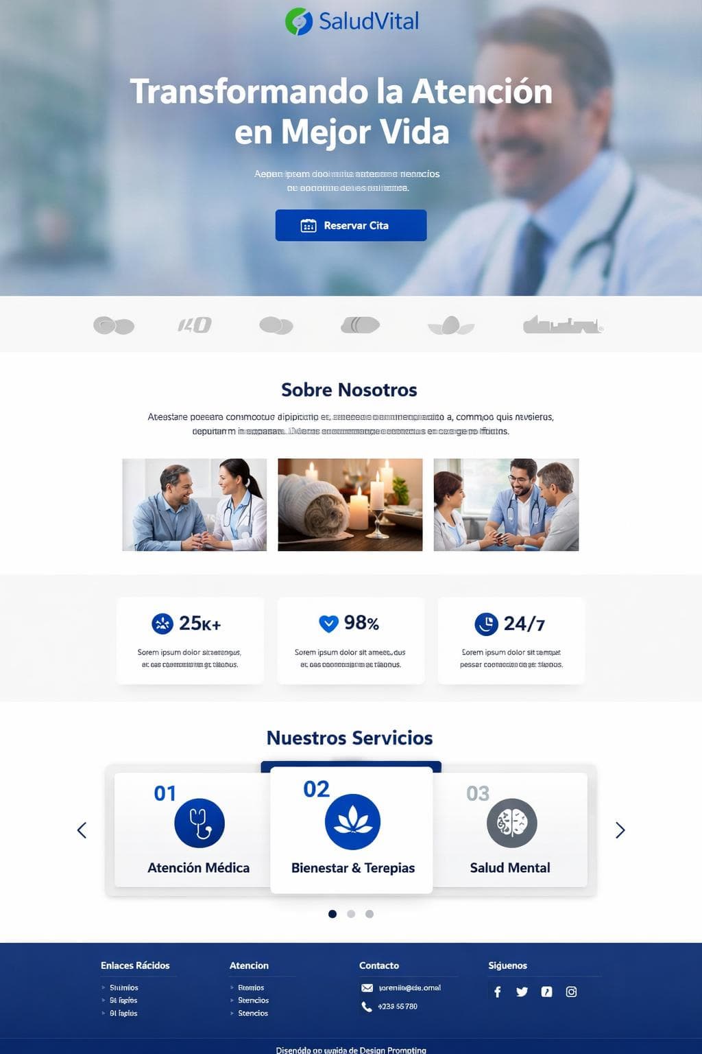 SaludVital &mdash; vista previa del theme