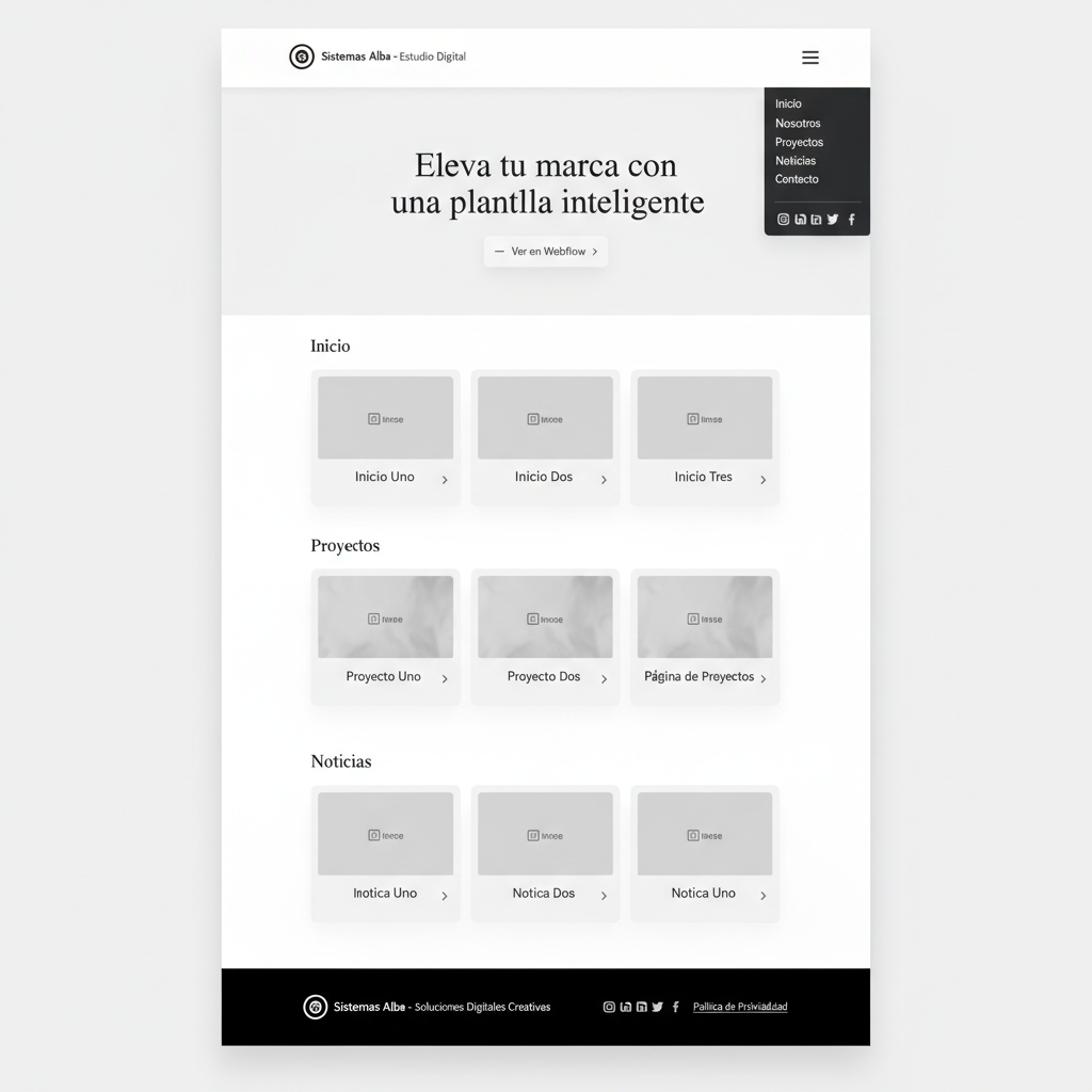 Sistemas Alba &mdash; vista previa del theme