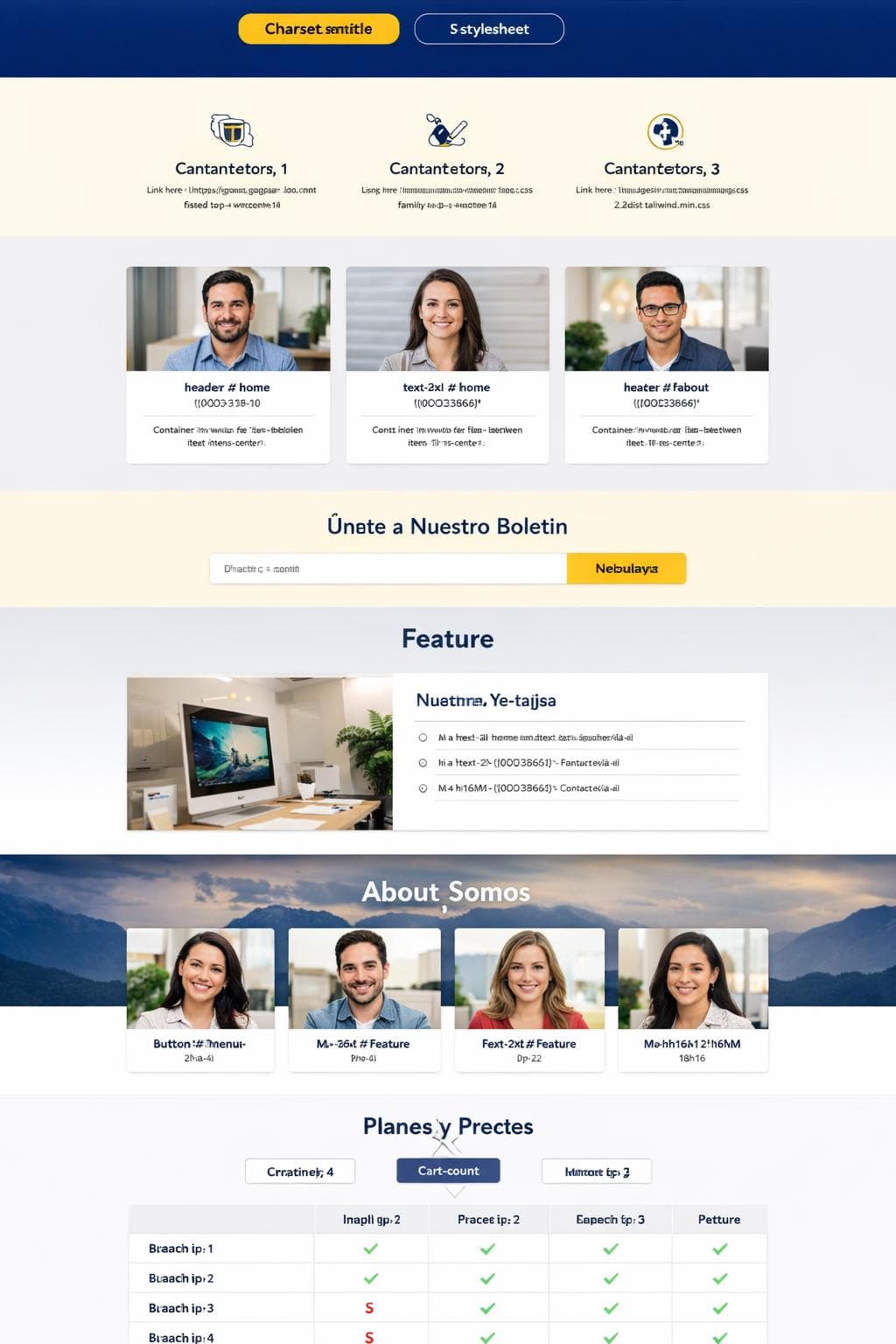 Sistemas Jade — vista previa del theme