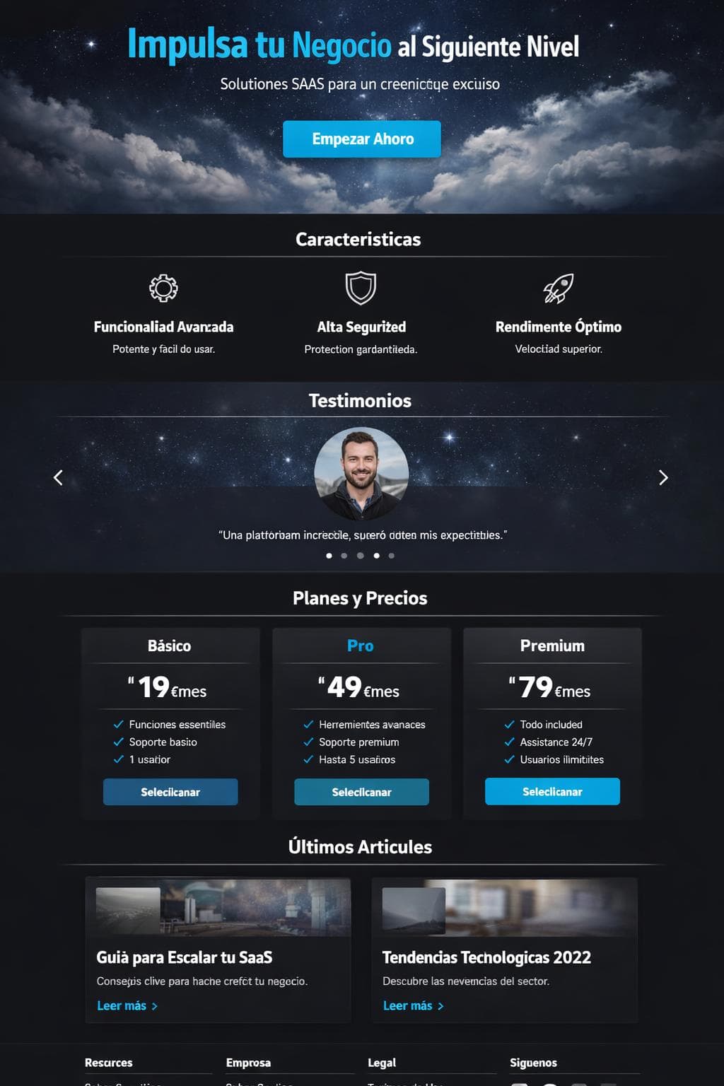 Soft Boreal — vista previa del theme