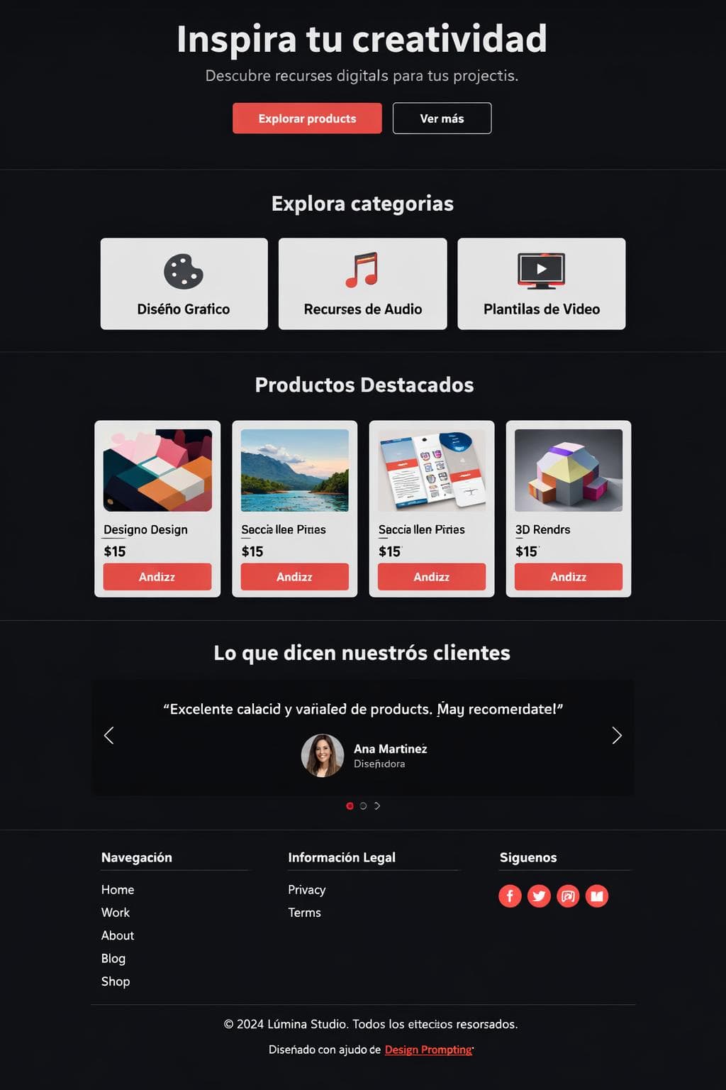 Soft Delta — vista previa del theme