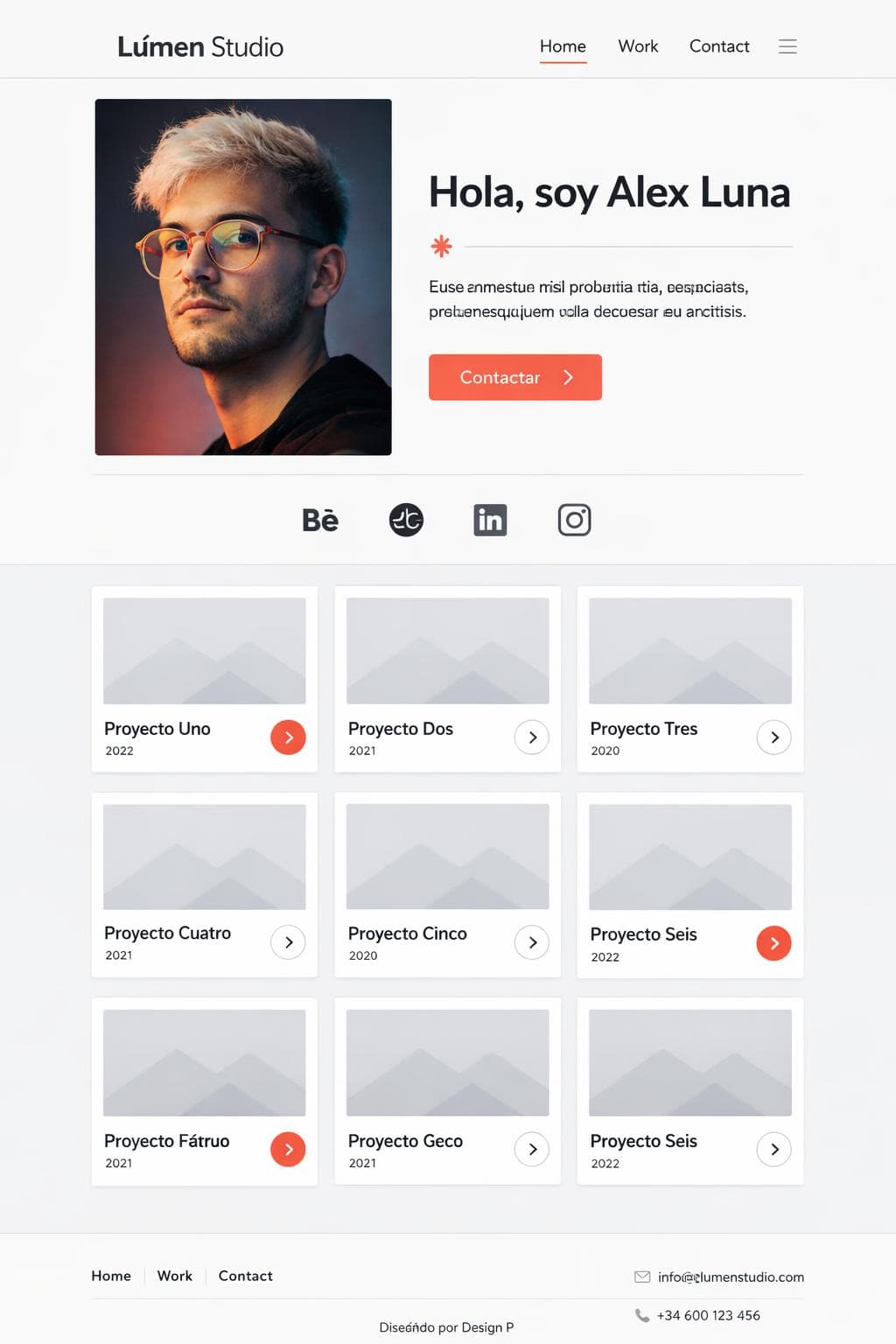 Soft Vega — vista previa del theme