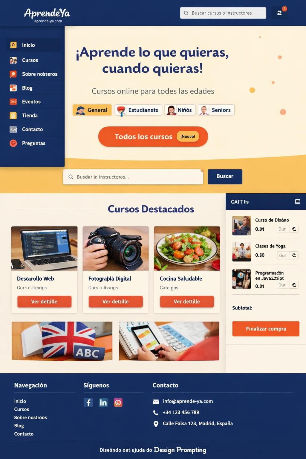 Store Aurora — vista previa del theme