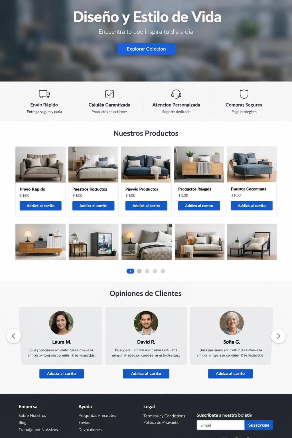 Store Boreal — vista previa del theme