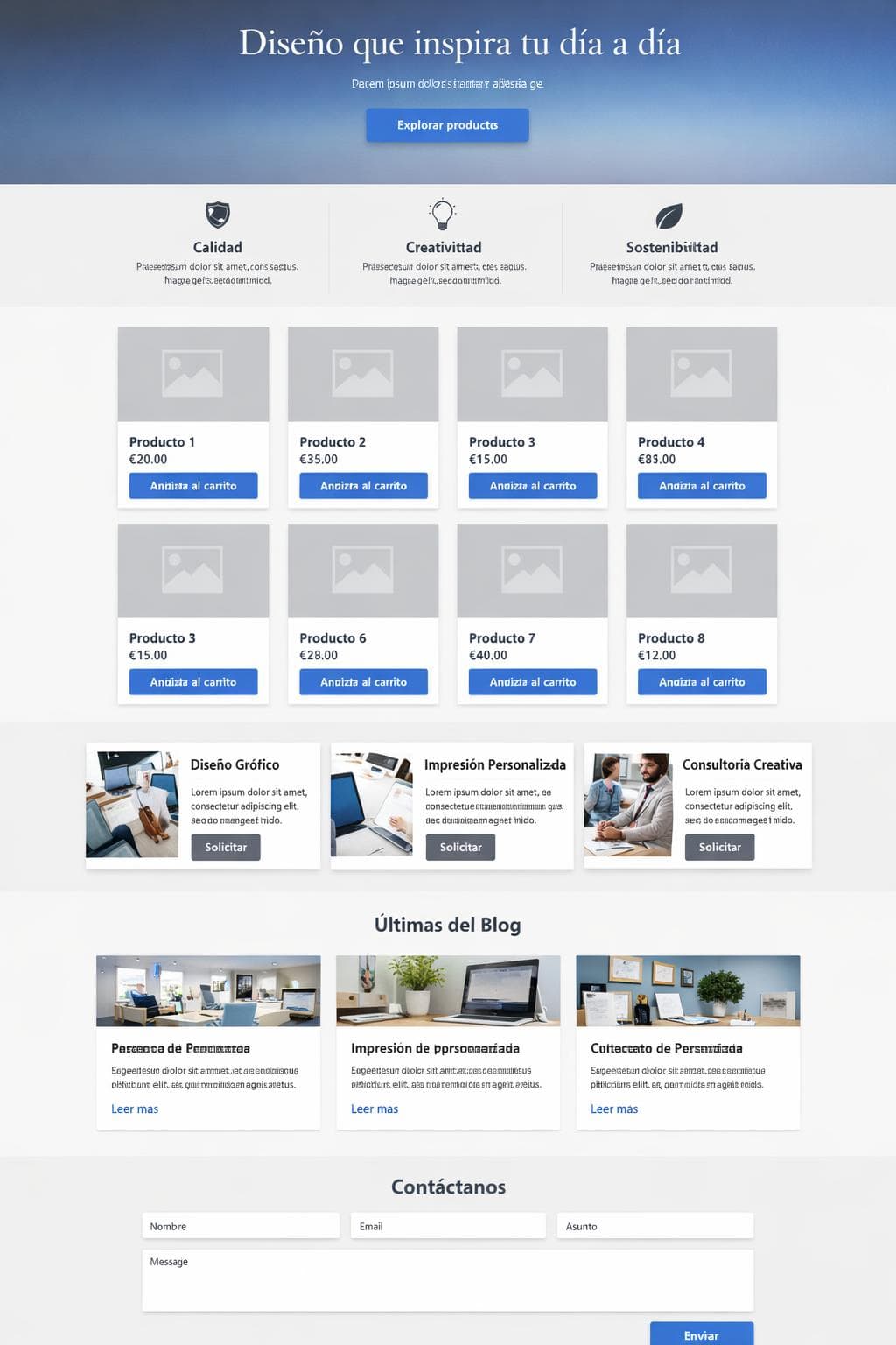 Tienda Atolón — vista previa del theme