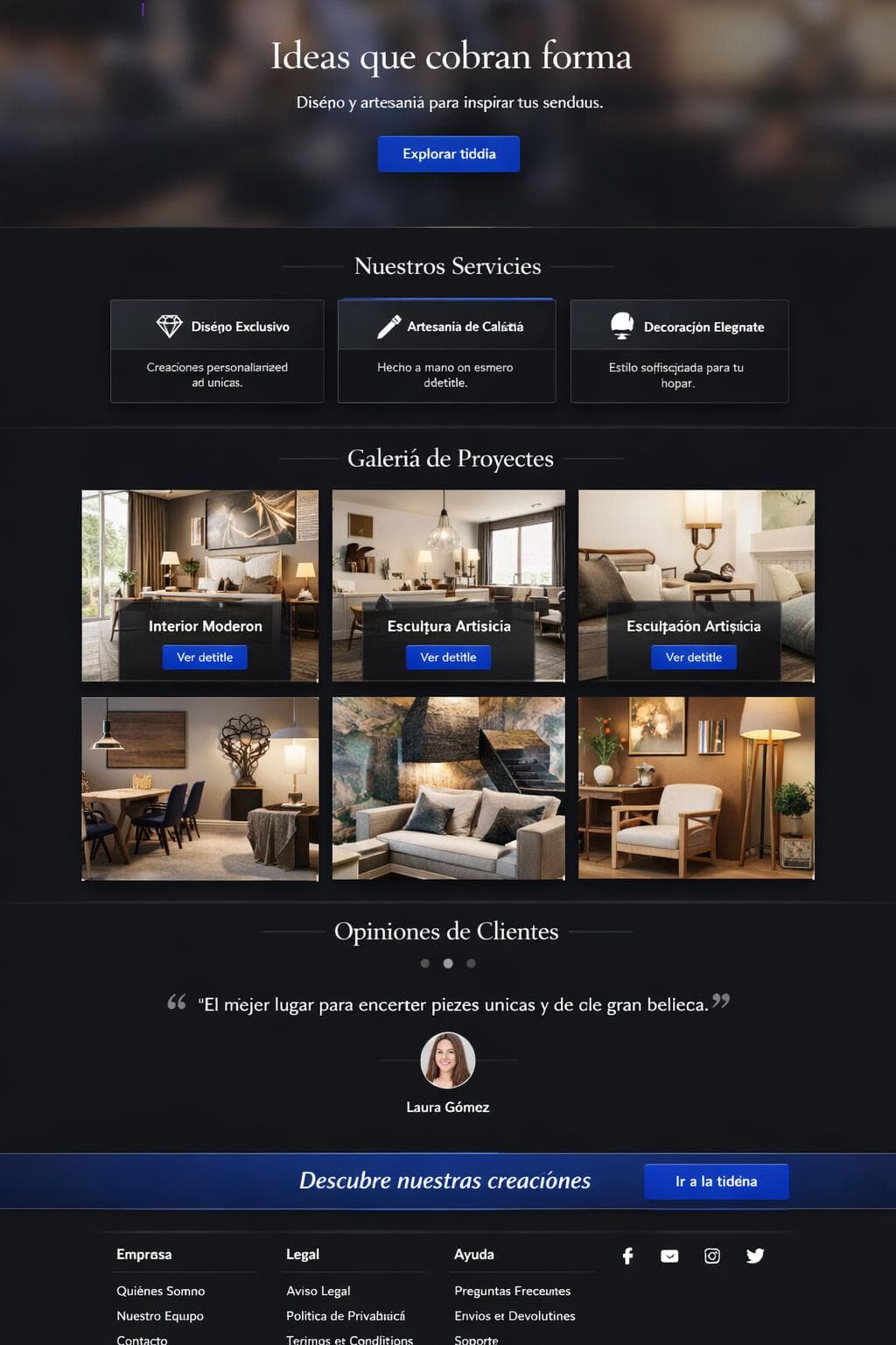Tienda Delta — vista previa del theme